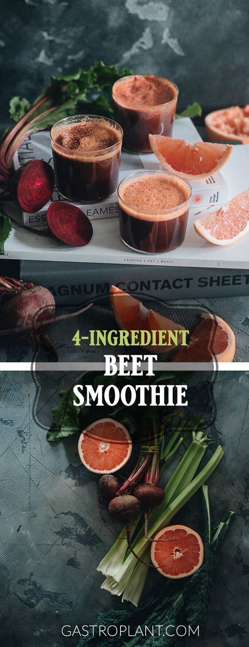 Easy Healthy 4-Ingredient Beet Smoothie