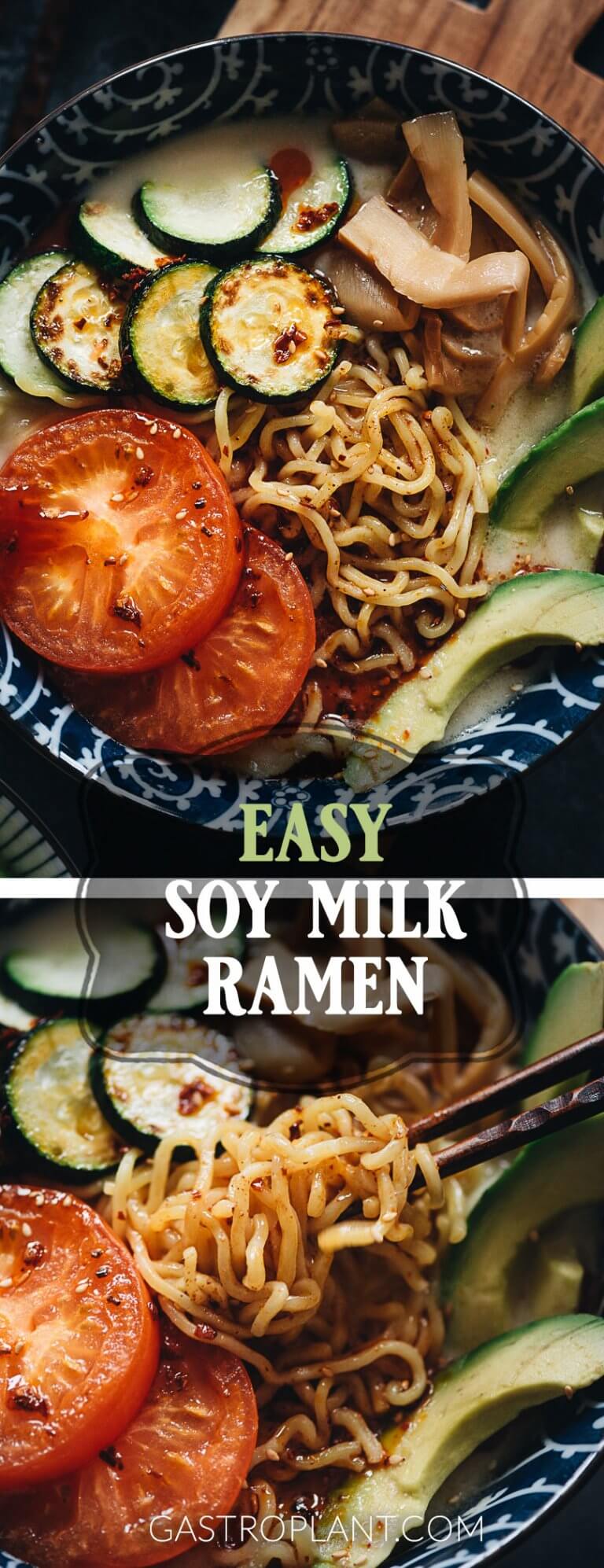 Easy Vegan Soy Milk Ramen Gastroplant
