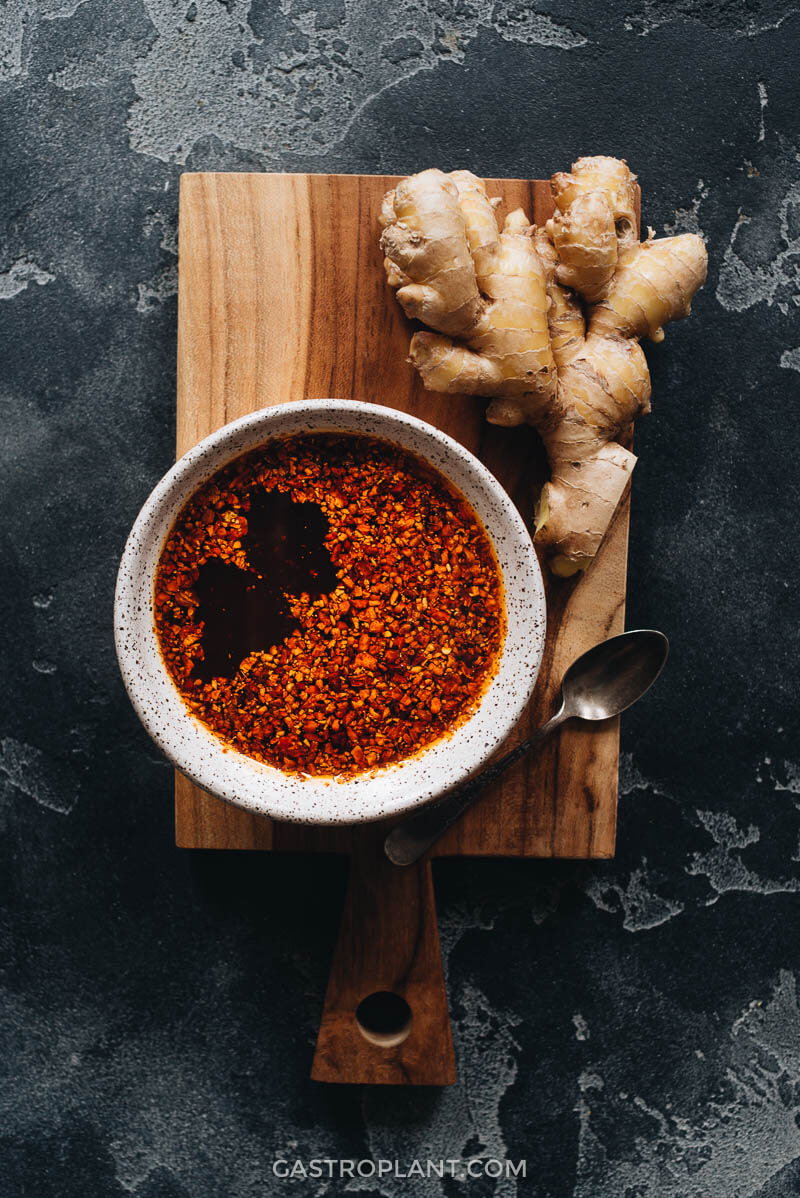 Hot Smoky Chinese Japanese Chili Oil for Dumplings