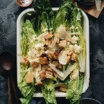 Healthy Vegan Caesar Salad Square