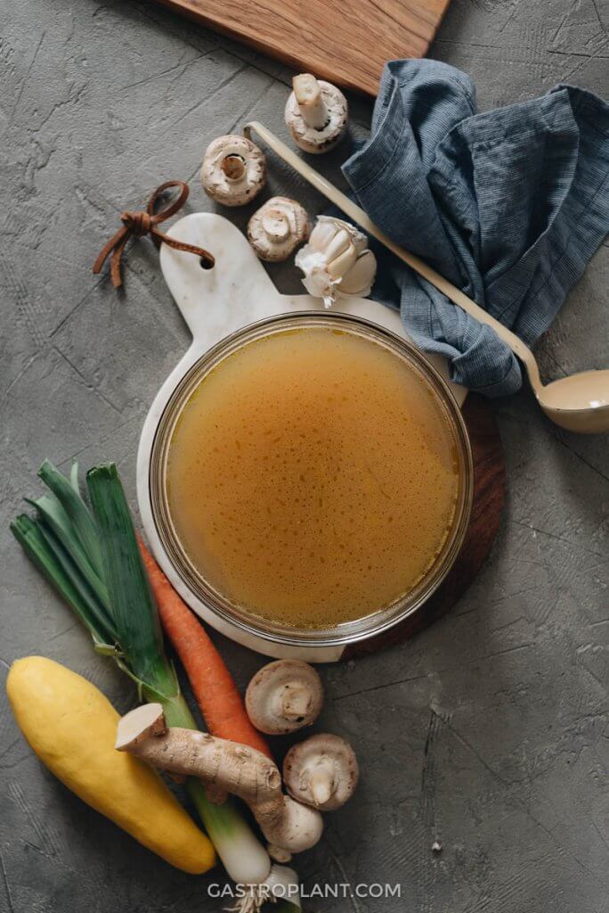 Easy Asian Vegetable Broth Gastroplant