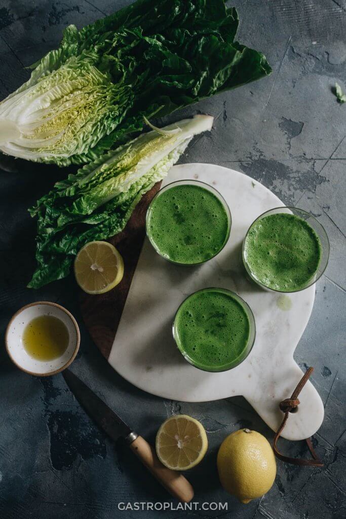 3Ingredient Lettuce Smoothie Gastroplant