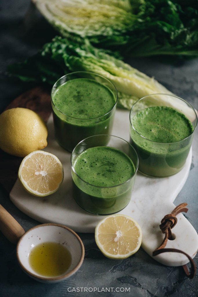 3Ingredient Lettuce Smoothie Gastroplant