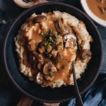 Savory vegan mushroom gravy