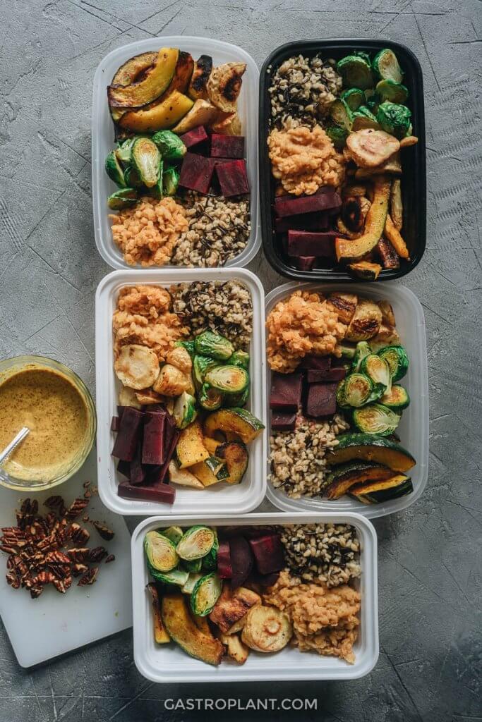 Winter Buddha Bowl Meal Prep - Gastroplant