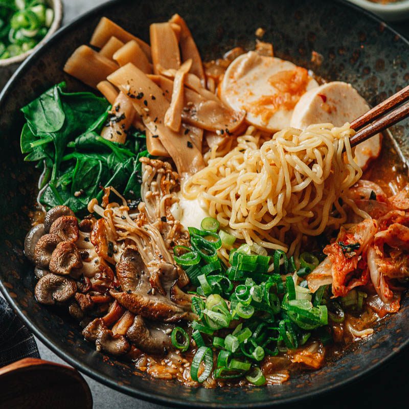 Vegan Soba Noodle Soup (Sansai Soba) Gastroplant